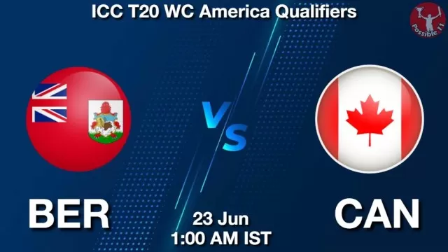 BER vs CAN ड्रीम11 भविष्यवाणी, फैंटेसी क्रिकेट टीम - 23 जून 2025