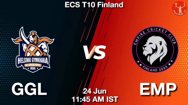 GGL vs EMP ड्रीम11 भविष्यवाणी, फैंटेसी क्रिकेट टीम - 24 जून 2025