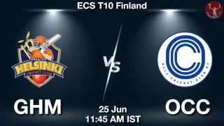 GHM vs OCC Matcch Previews