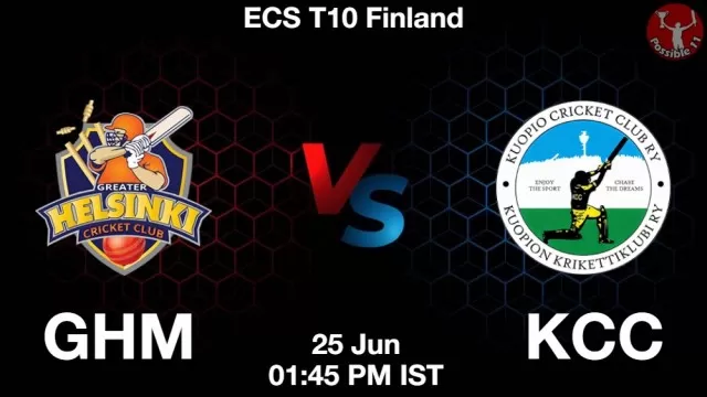GHM vs KCC ड्रीम11 भविष्यवाणी, फैंटेसी क्रिकेट टीम - 25 जून 2025