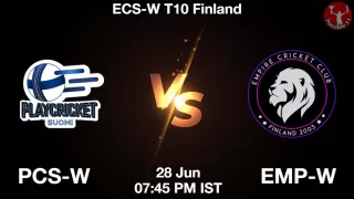 PCS-W vs EMP-W Matcch Previews