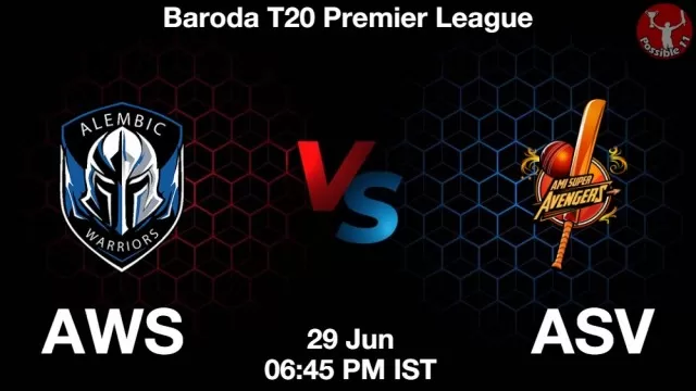 AWS vs ASV ड्रीम11 भविष्यवाणी, फैंटेसी क्रिकेट टीम - 29 जून 2025