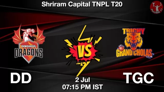 DD vs TGC ड्रीम11 भविष्यवाणी, फैंटेसी क्रिकेट टीम - 02 जुलाई 2025