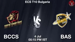 BCCS vs BAS Matcch Previews