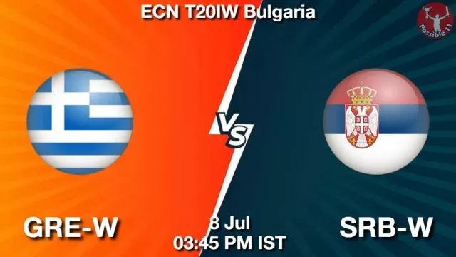 GRE-W vs SRB-W ड्रीम11 भविष्यवाणी, फैंटेसी क्रिकेट टीम - 08 जुलाई 2025