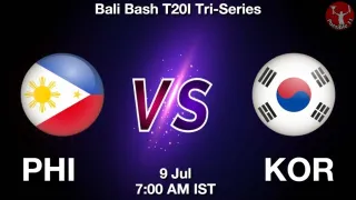 PHI vs KOR Matcch Previews