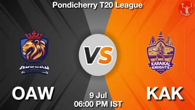 OAW vs KAK ड्रीम11 भविष्यवाणी, फैंटेसी क्रिकेट टीम - 09 जुलाई 2025