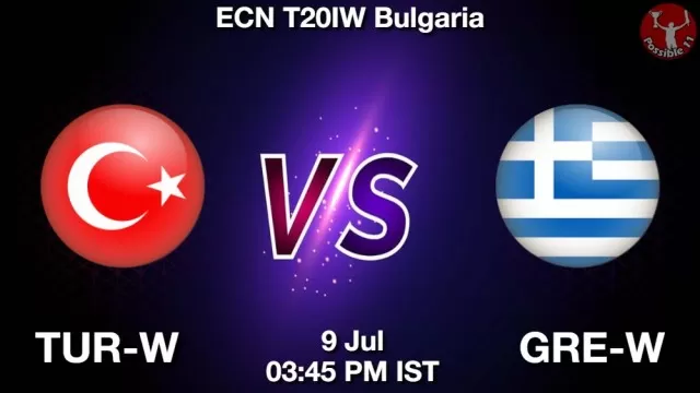 TUR-W vs GRE-W ड्रीम11 भविष्यवाणी, फैंटेसी क्रिकेट टीम - 09 जुलाई 2025