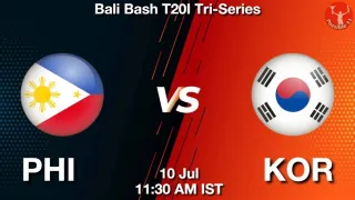 PHI vs KOR Matcch Previews