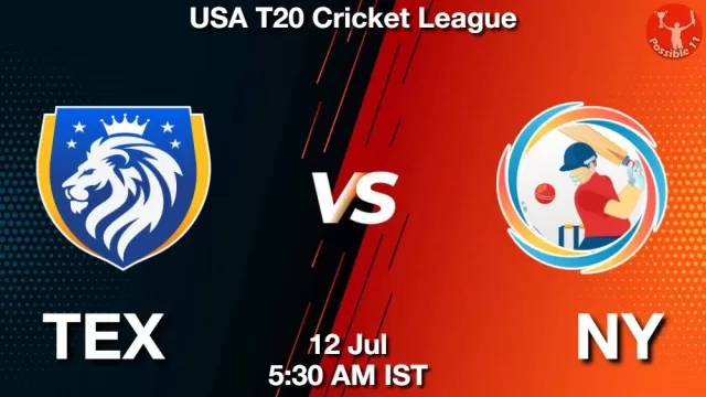 TEX vs NY ड्रीम11 भविष्यवाणी, फैंटेसी क्रिकेट टीम - 12 जुलाई 2025
