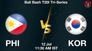 PHI vs KOR Matcch Previews