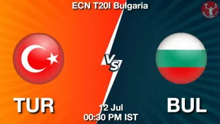 TUR vs BUL Matcch Previews