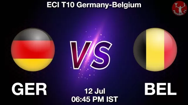 GER vs BEL ड्रीम11 भविष्यवाणी, फैंटेसी क्रिकेट टीम - 12 जुलाई 2025