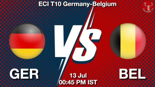 GER vs BEL ड्रीम11 भविष्यवाणी, फैंटेसी क्रिकेट टीम - 13 जुलाई 2025