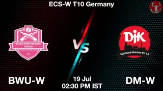 BWU-W vs DM-W Matcch Previews
