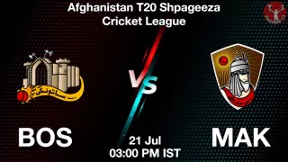 BOS vs MAK Matcch Previews