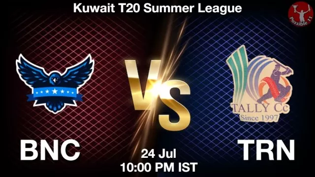 BNC vs TRN ड्रीम11 भविष्यवाणी, फैंटेसी क्रिकेट टीम - 24 जुलाई 2025