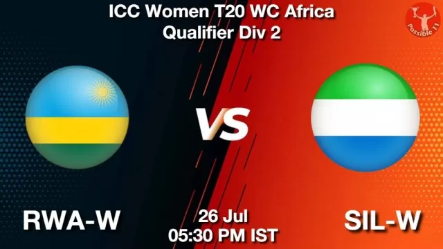 RWA-W vs SIL-W ड्रीम11 भविष्यवाणी, फैंटेसी क्रिकेट टीम - 26 जुलाई 2025
