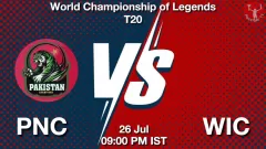 PNC vs WIC Matcch Previews
