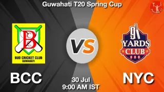 BCC vs NYC Matcch Previews
