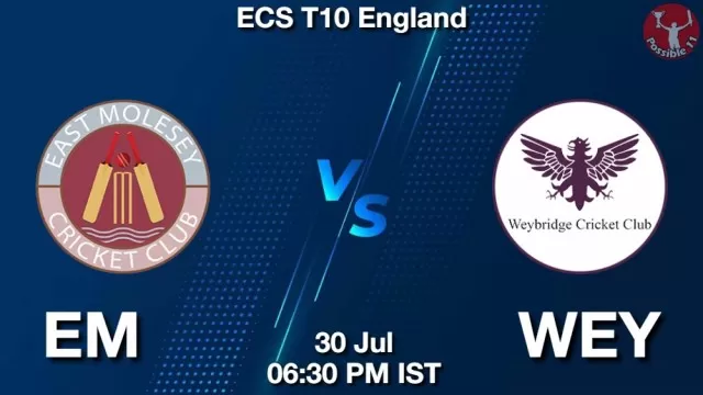 EM vs WEY ड्रीम11 भविष्यवाणी, फैंटेसी क्रिकेट टीम - 30 जुलाई 2025