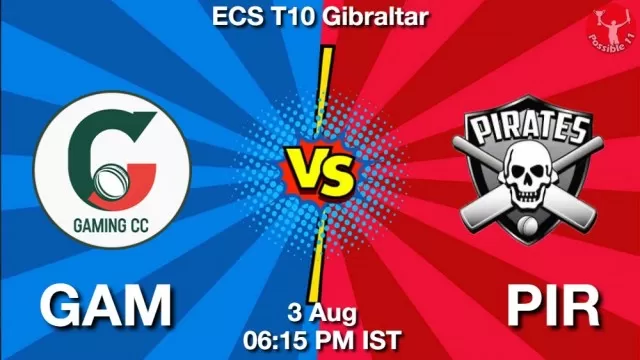 GAM vs PIR ड्रीम11 भविष्यवाणी, फैंटेसी क्रिकेट टीम - 03 अगस्त 2025