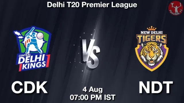 CDK vs NDT ड्रीम11 भविष्यवाणी, फैंटेसी क्रिकेट टीम - 04 अगस्त 2025