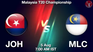 JOH vs MLC Matcch Previews