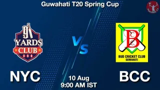NYC vs BCC Matcch Previews