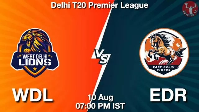 WDL vs EDR ड्रीम11 भविष्यवाणी, फैंटेसी क्रिकेट टीम - 10 अगस्त 2025