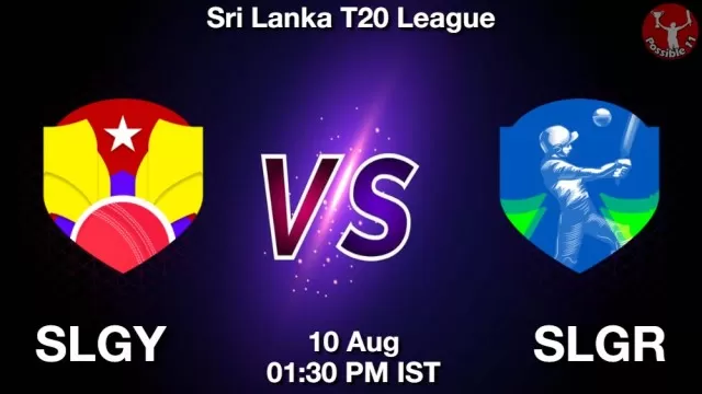 SLGY vs SLGR ड्रीम11 भविष्यवाणी, फैंटेसी क्रिकेट टीम - 10 अगस्त 2025