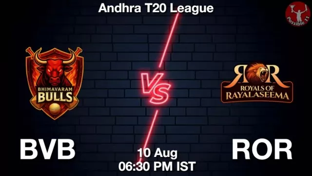 BVB vs ROR ड्रीम11 भविष्यवाणी, फैंटेसी क्रिकेट टीम - 10 अगस्त 2025