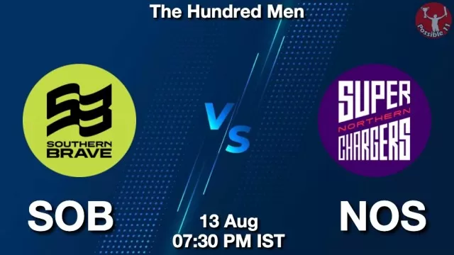 SOB vs NOS ड्रीम11 भविष्यवाणी, फैंटेसी क्रिकेट टीम - 13 अगस्त 2025