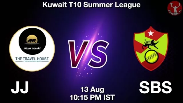 JJ vs SBS ड्रीम11 भविष्यवाणी, फैंटेसी क्रिकेट टीम - 13 अगस्त 2025