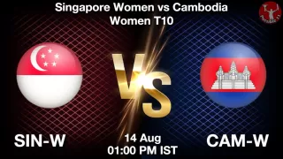 SIN-W vs CAM-W Matcch Previews