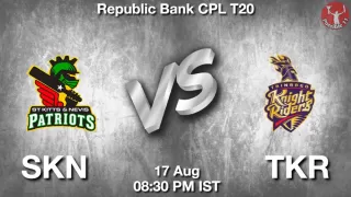SKN vs TKR Matcch Previews