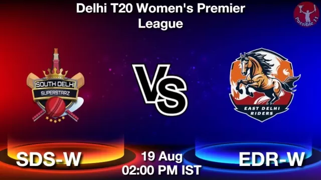 SDS-W vs EDR-W ड्रीम11 भविष्यवाणी, फैंटेसी क्रिकेट टीम - 19 अगस्त 2025