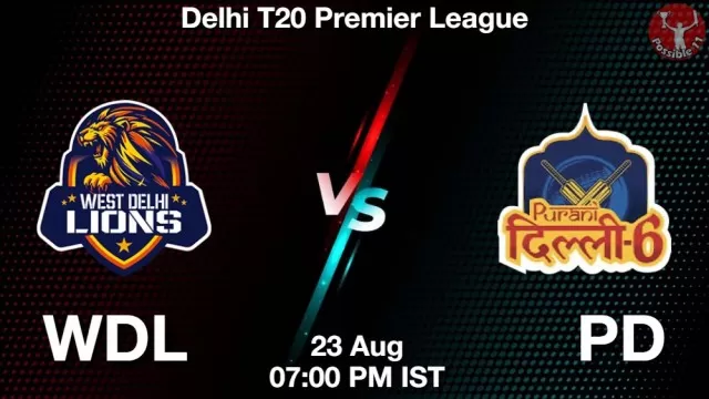 WDL vs PD ड्रीम11 भविष्यवाणी, फैंटेसी क्रिकेट टीम - 23 अगस्त 2025