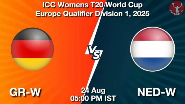 GR-W vs NED-W ड्रीम11 भविष्यवाणी, फैंटेसी क्रिकेट टीम - 24 अगस्त 2025