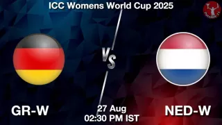 GR-W vs NED-W Matcch Previews
