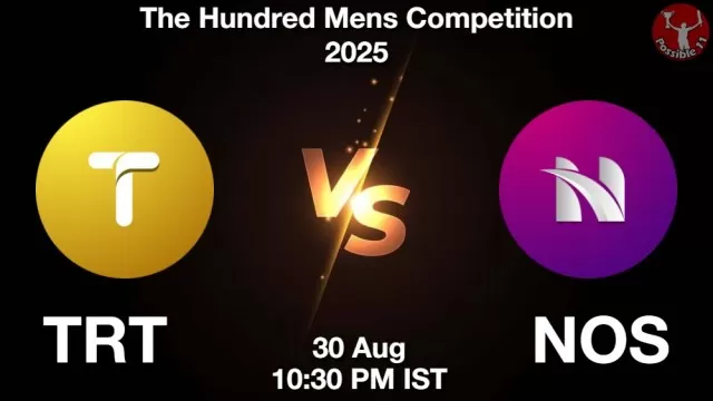 TRT vs NOS ड्रीम11 भविष्यवाणी, फैंटेसी क्रिकेट टीम - 30 अगस्त 2025