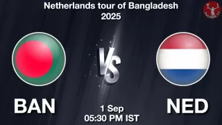 BAN vs NED Matcch Previews