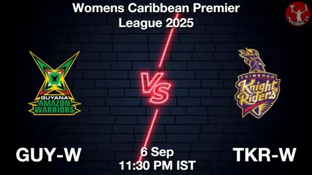GUY-W vs TKR-W ड्रीम11 भविष्यवाणी, फैंटेसी क्रिकेट टीम - 06 सितम्बर 2025