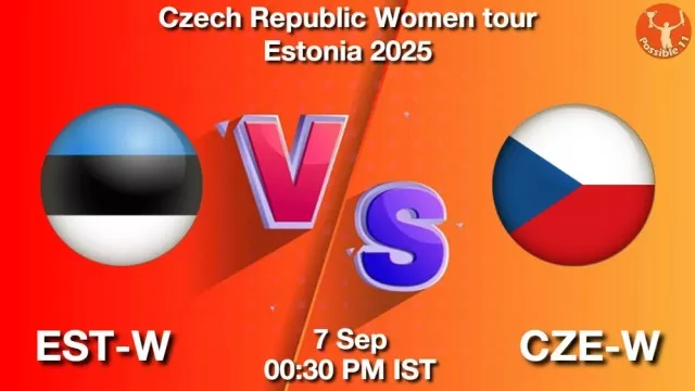EST-W vs CZE-W ड्रीम11 भविष्यवाणी, फैंटेसी क्रिकेट टीम - 07 सितम्बर 2025