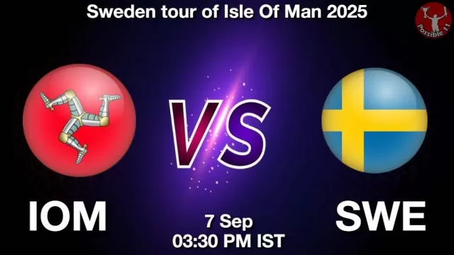 IOM vs SWE ड्रीम11 भविष्यवाणी, फैंटेसी क्रिकेट टीम - 07 सितम्बर 2025