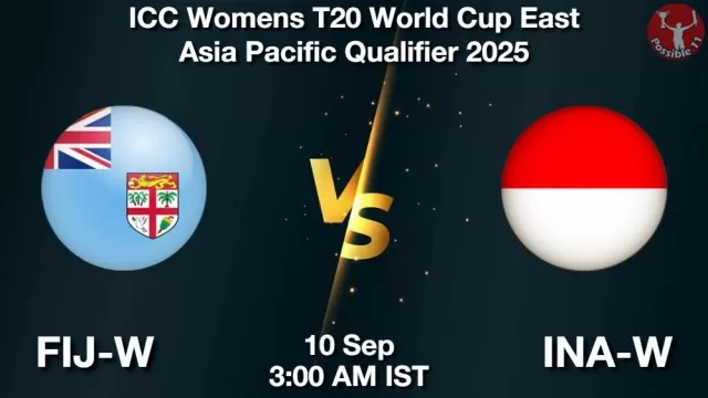 FIJ-W vs INA-W ड्रीम11 भविष्यवाणी, फैंटेसी क्रिकेट टीम - 10 सितम्बर 2025