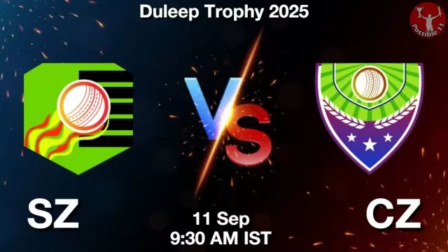 SZ vs CZ ड्रीम11 भविष्यवाणी, फैंटेसी क्रिकेट टीम - 11 सितम्बर 2025