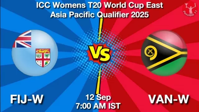 FIJ-W vs VAN-W ड्रीम11 भविष्यवाणी, फैंटेसी क्रिकेट टीम - 12 सितम्बर 2025
