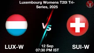 LUX-W vs SUI-W Matcch Previews