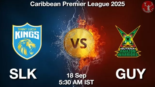 SLK vs GUY ड्रीम11 भविष्यवाणी, फैंटेसी क्रिकेट टीम - 18 सितम्बर 2025